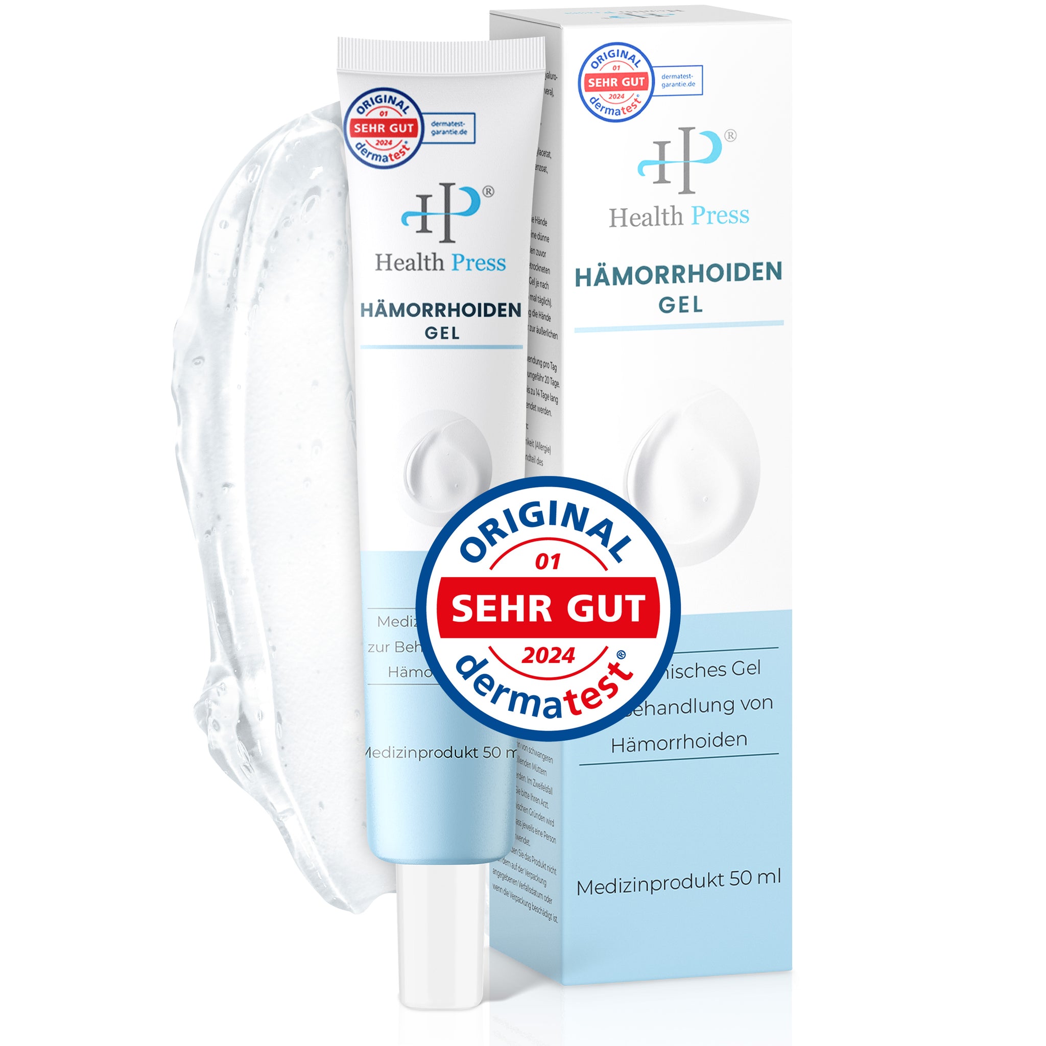 Health Press® Hämorrhoiden Salbe – 50 ml Hämorrhoiden Gel