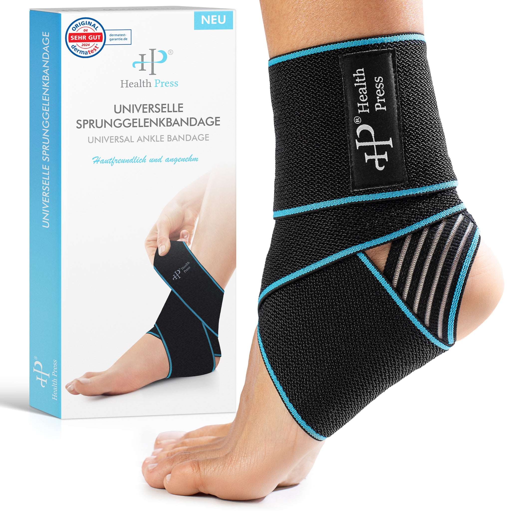 Universelle Sprunggelenkbandage