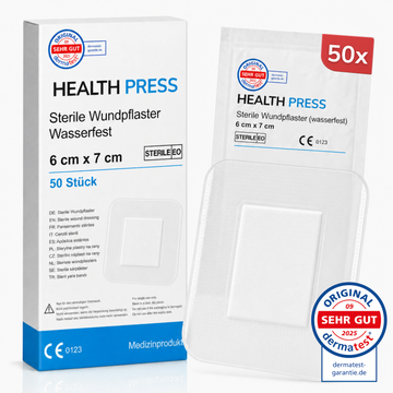 Health Press Wundpflaster wasserfest steril