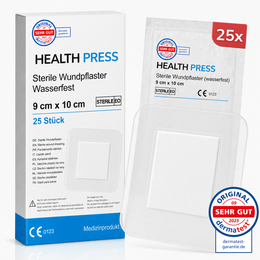 Health Press Wundpflaster wasserfest steril