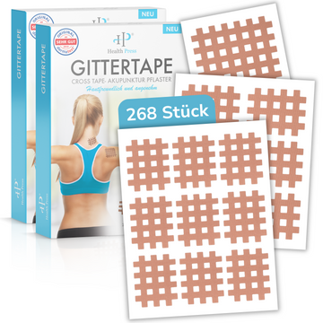 Health Press Gittertape Cross Tape 2er Set